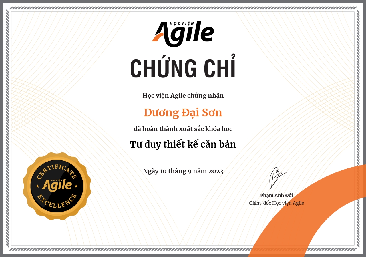 Tư duy thiết kế căn bản